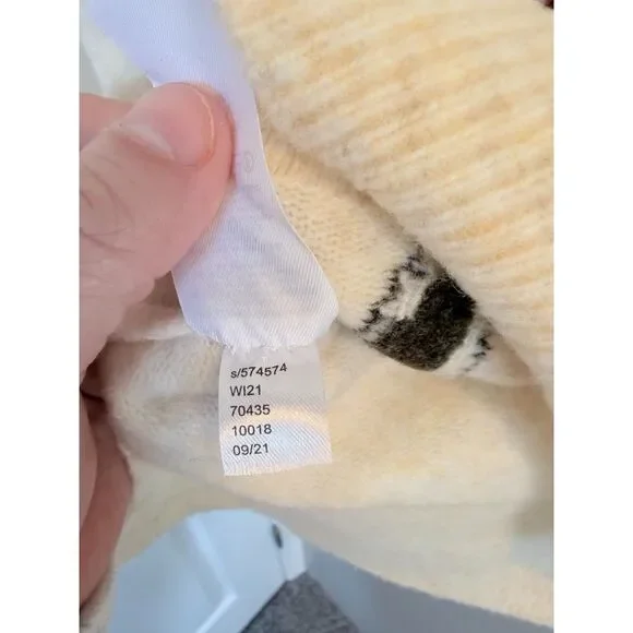 LOFT Dachshund Wrap-Around Graphic Sweater – Size Small 🐶 - Picture 5 of 7